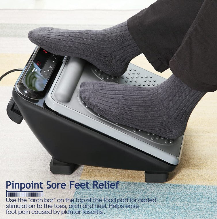 Foot Massager Machine, Pain Relief Electric Foot Massager, Neuropathy Pain, Plantar Fasciitis