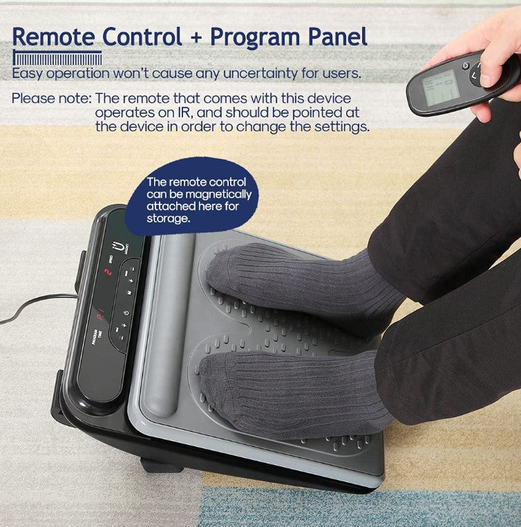 Foot Massager Machine, Pain Relief Electric Foot Massager, Neuropathy Pain, Plantar Fasciitis