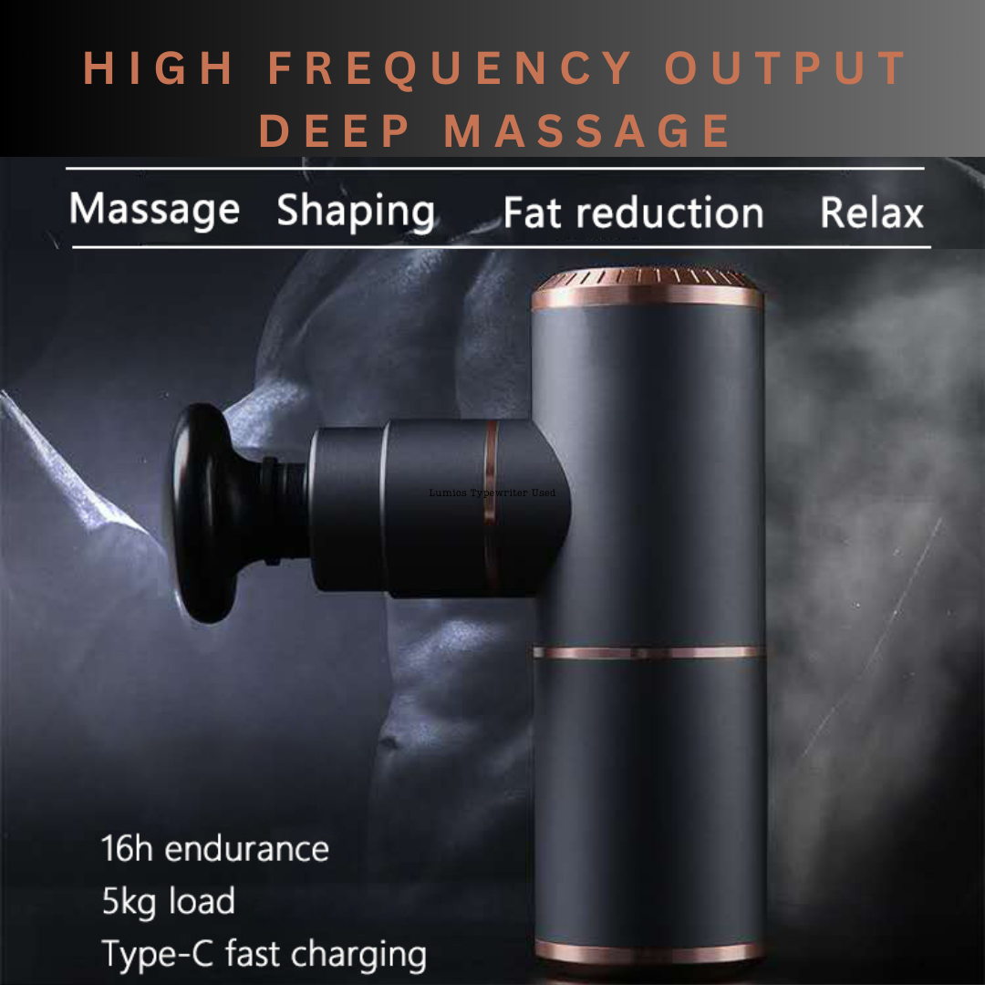 UNIDIZ Massage Gun Mini - Compact & Powerful Handheld Massager for Deep Muscle Relief, Percussion Massagers, USB Charging, On a Go